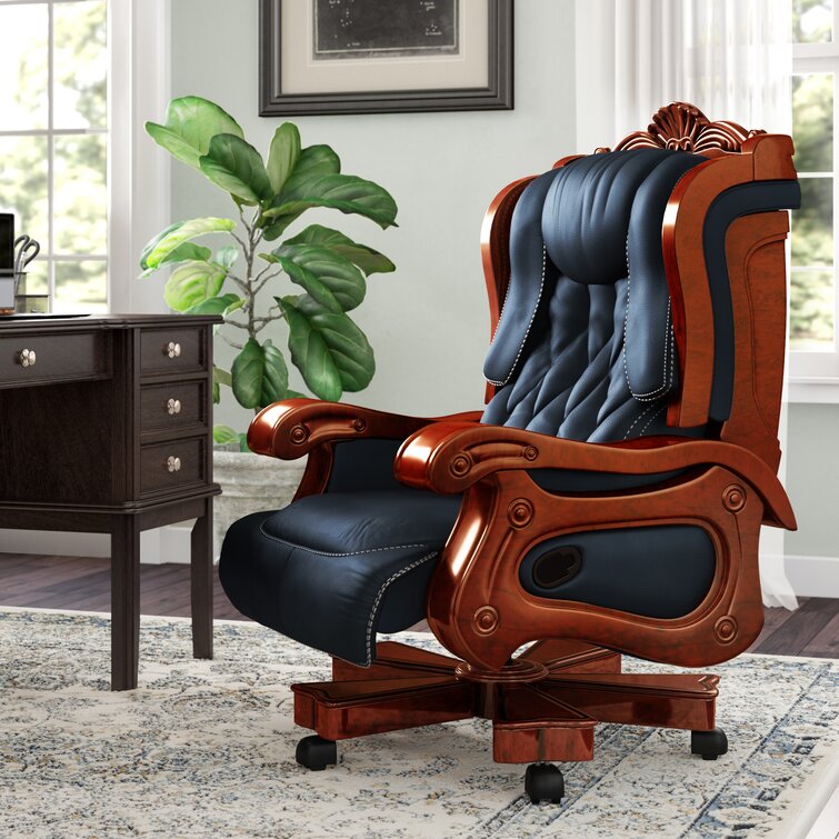 PENNEXECUTIVECHAIRS Timko Genuine Leather Executive Chair Reviews   Timko Genuine Leather Executive Chair 